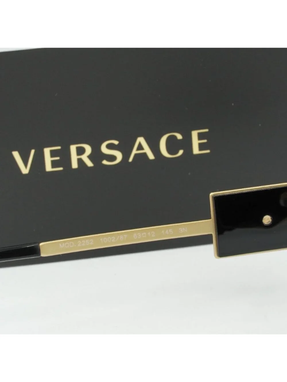 Versace VE2252 100287 Unisex Aviator Sunglasses – Gold / Grey
